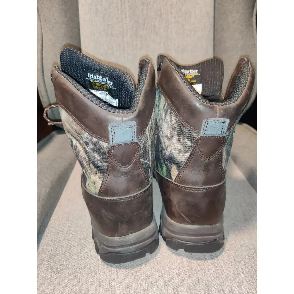 Irish Setter by Red Wing Shoes Mens Size 9.5 Camo Boots Thermolite 800 Gram 1897